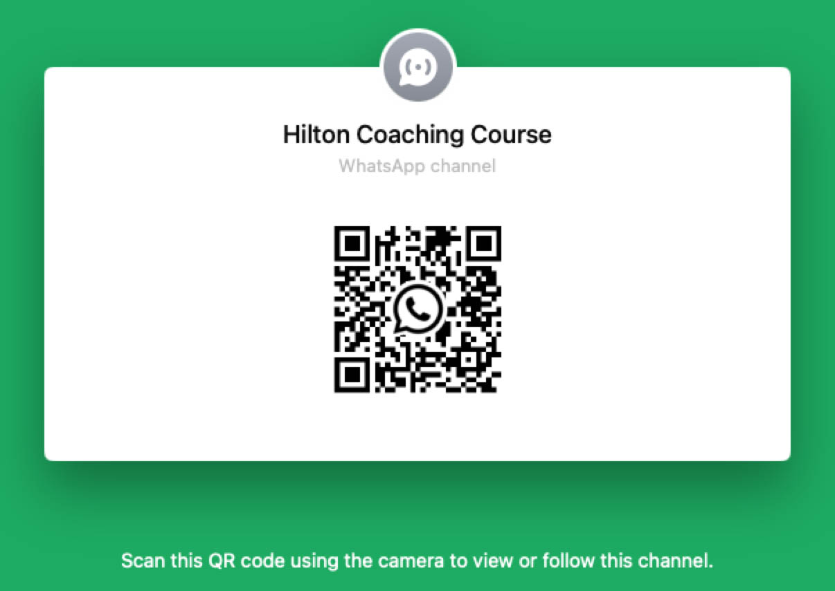 whatsapp group coaching